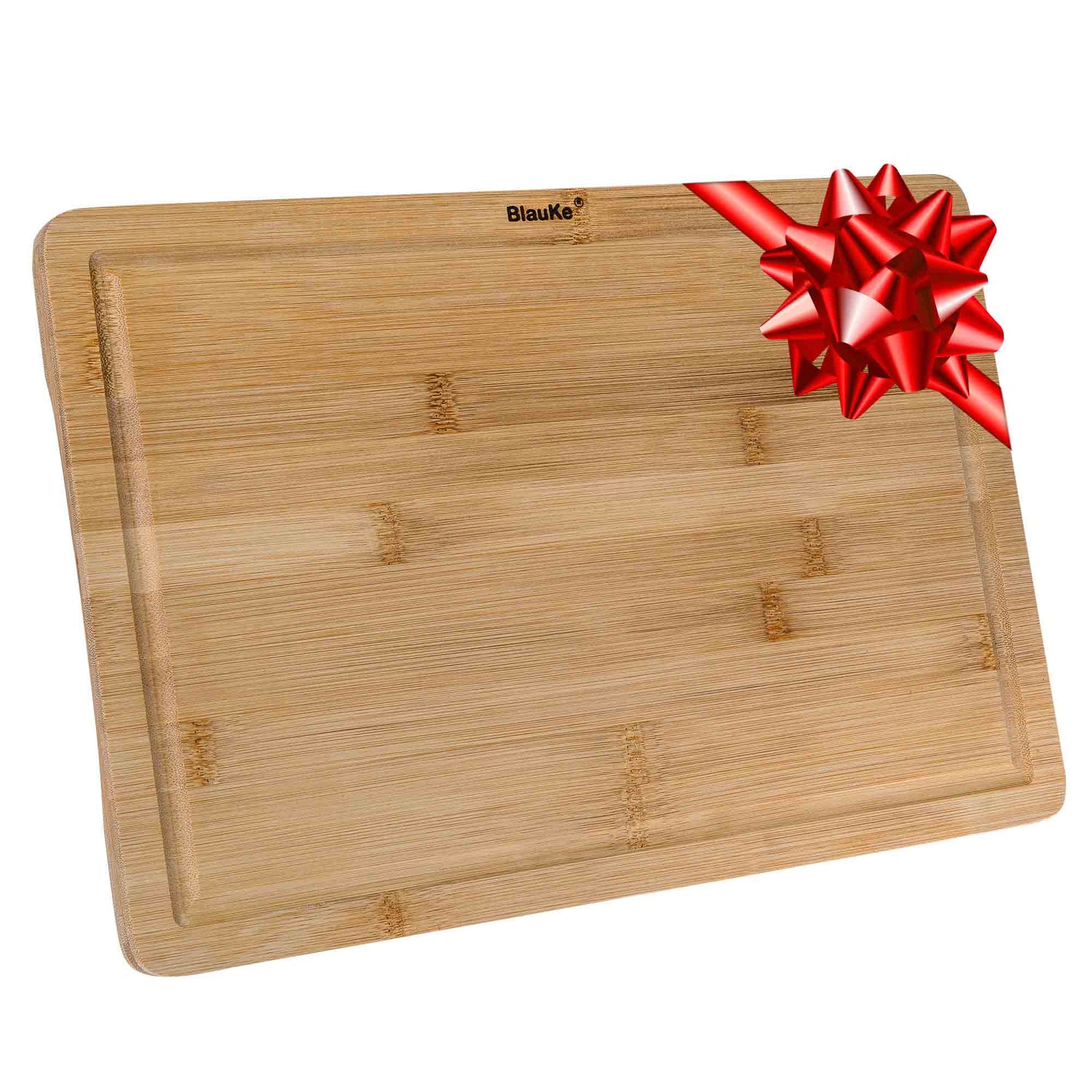 Bamboo cutting board and home kitchen essentials