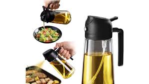 2-in-1 Olive Oil Sprayer for Cooking