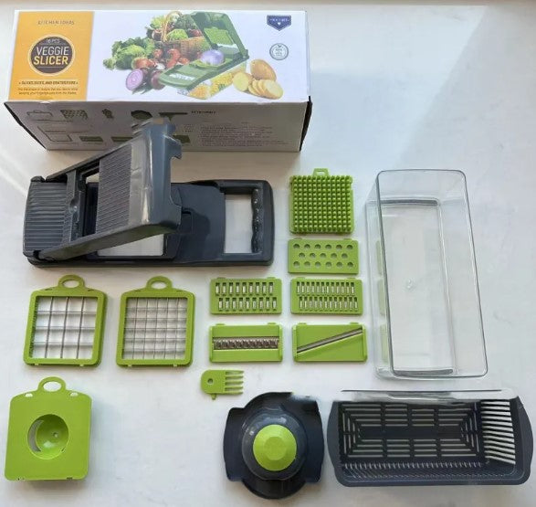 Fullstar 4-in-1 vegetable chopper dicer mandoline slicer for meal prep