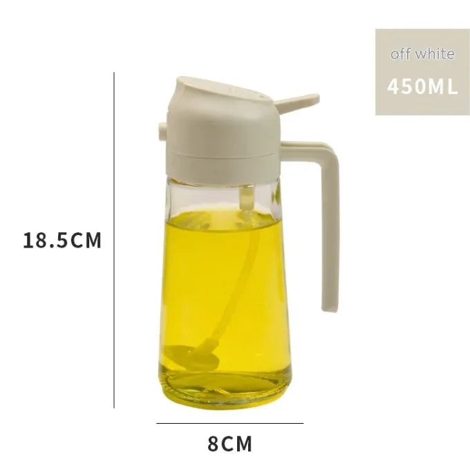 2-in-1 Olive Oil Sprayer for Cooking