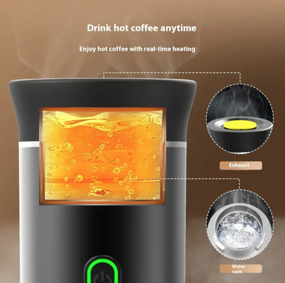 Portable Capsule Coffee Maker for Nespresso Pods