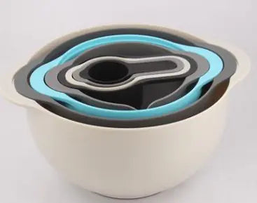 Baking Tools Set with Measuring Cups and Multi-purpose Strainer